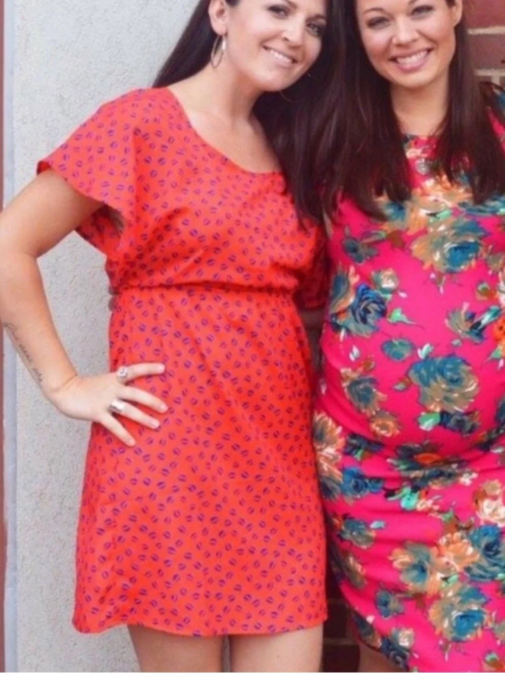 Coffee Bean Printed Dress | S